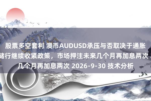 股票多空套利 澳币AUDUSD承压与否取决于通胀！消费仍有韧性，澳储行继续收紧政策，市场押注未来几个月再加息两次 2026-9-30 技术分析